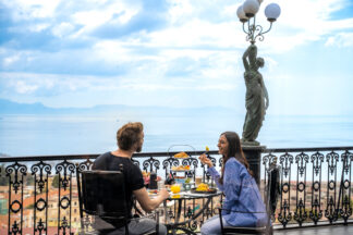 Breakfast with a view