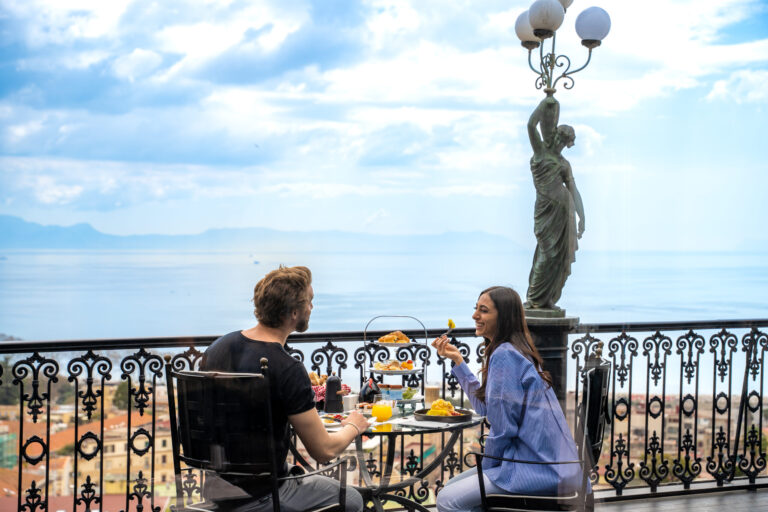 Breakfast with a view